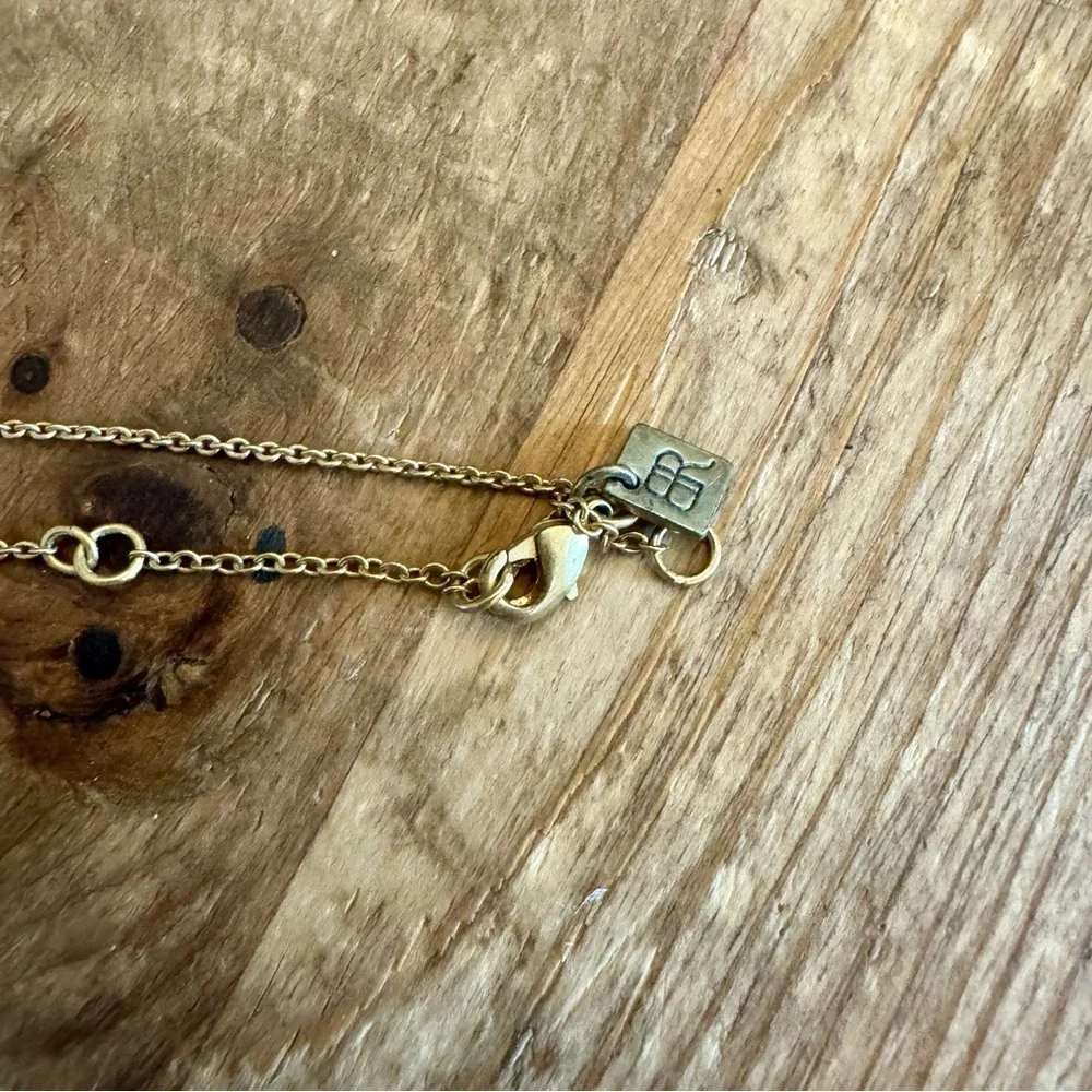 Banana Republic Gold Pinecone Necklace
